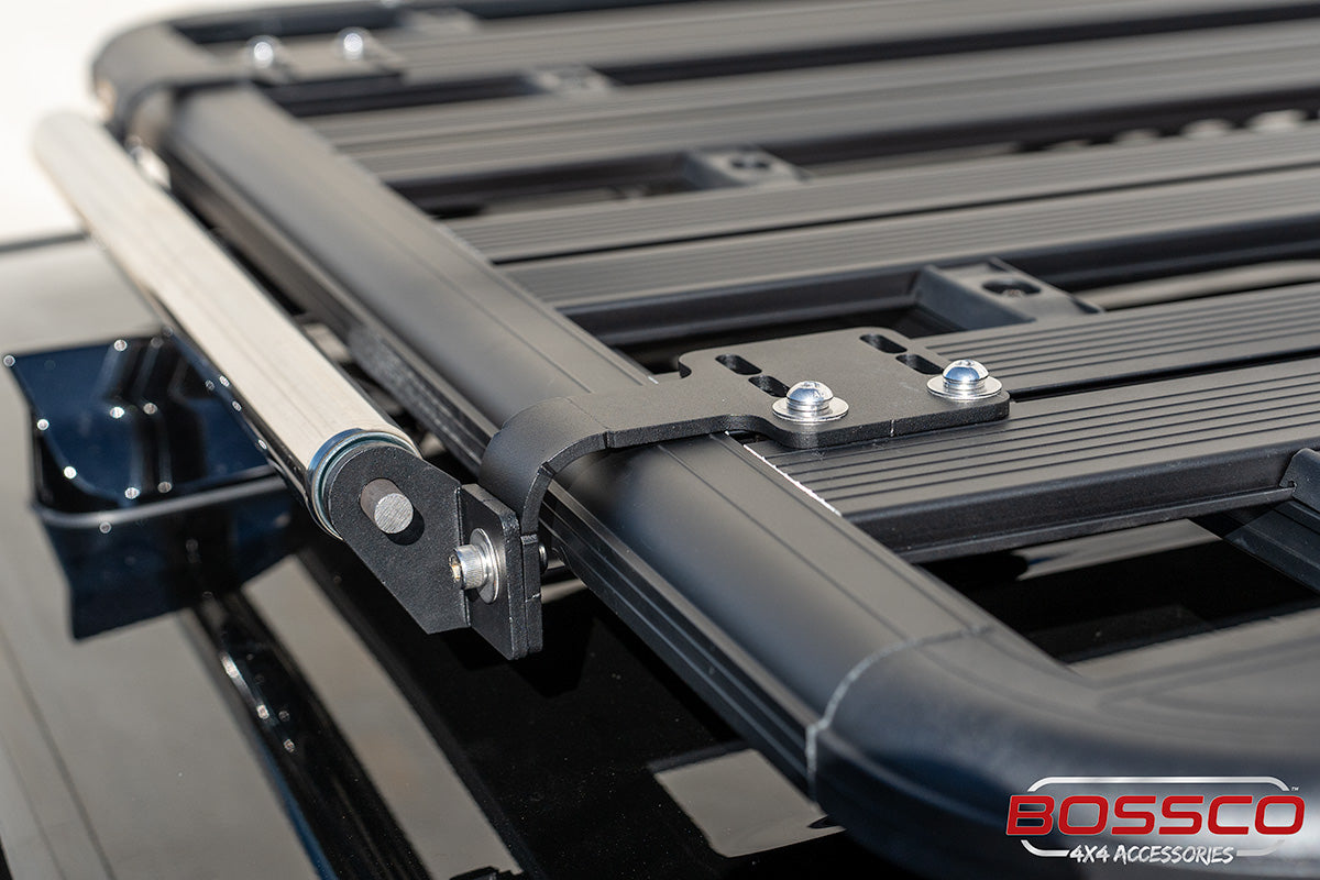 59cm Stainless Steel Ladder Roller Bracket for Roof Racks and Platforms