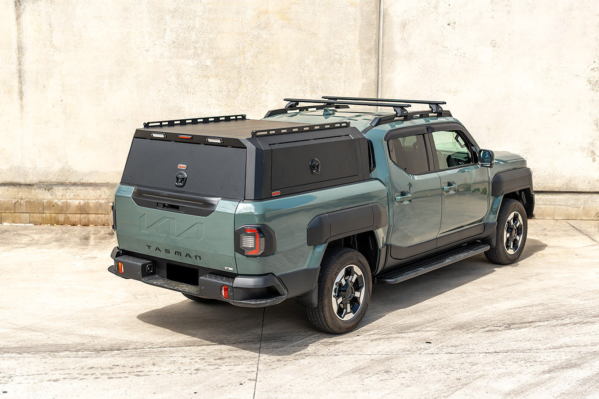 BCX-R Black Aluminium Tub Canopy for Kia Tasman 2025 - ON