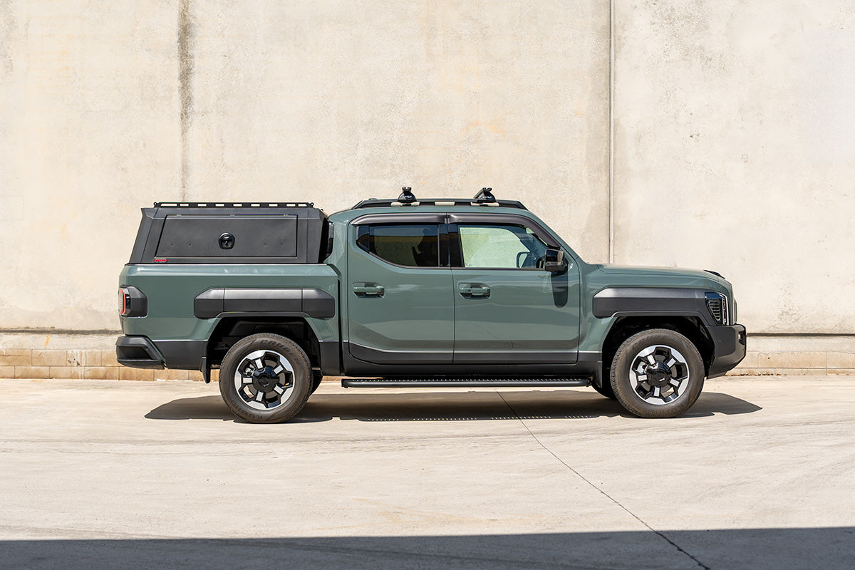 BCX-R Black Aluminium Tub Canopy for Kia Tasman 2025 - ON