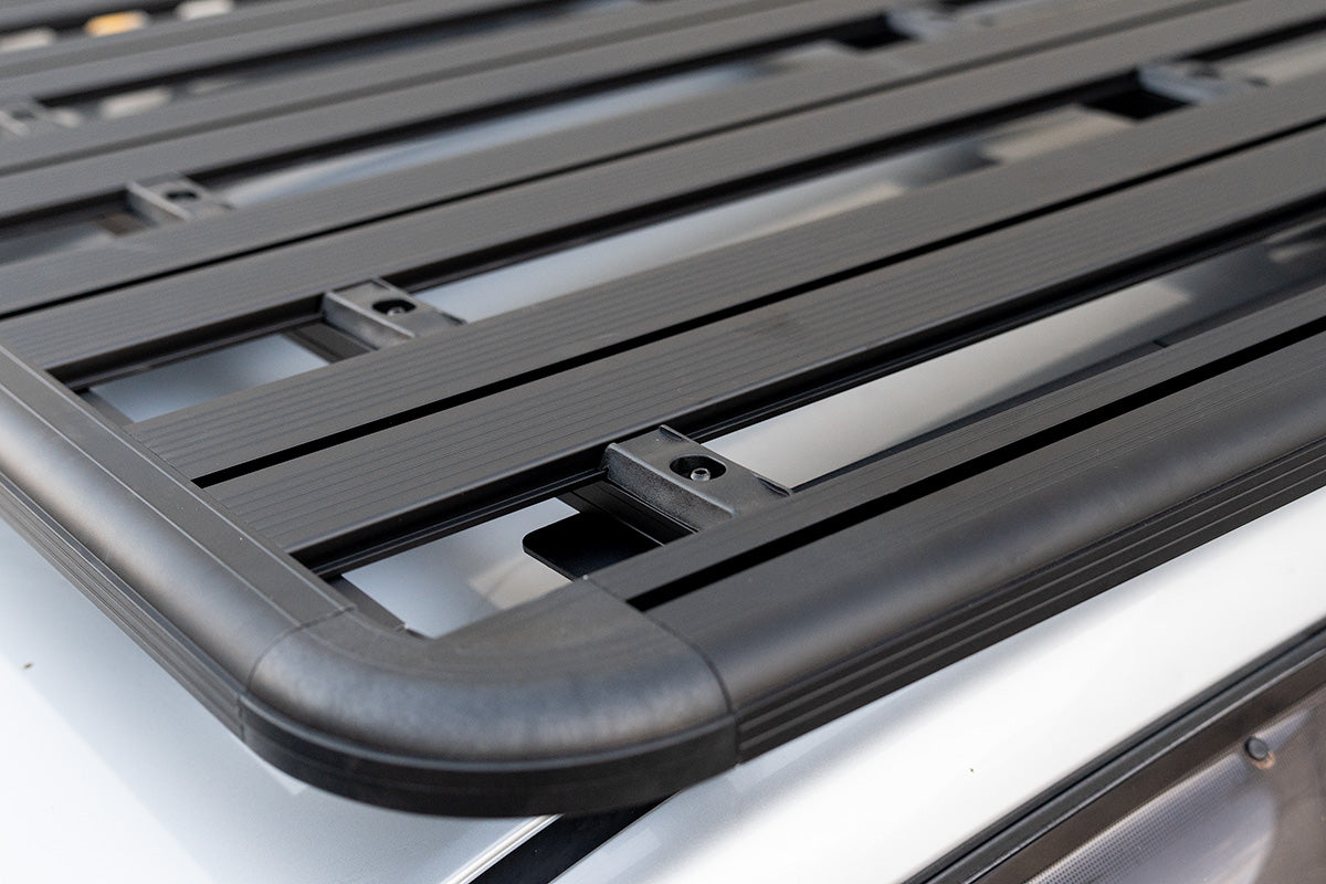 Aluminium Flat Roof Platform 2200x1425mm With Backbone Brackets Suitable For Toyota Prado 150s 2009-2023