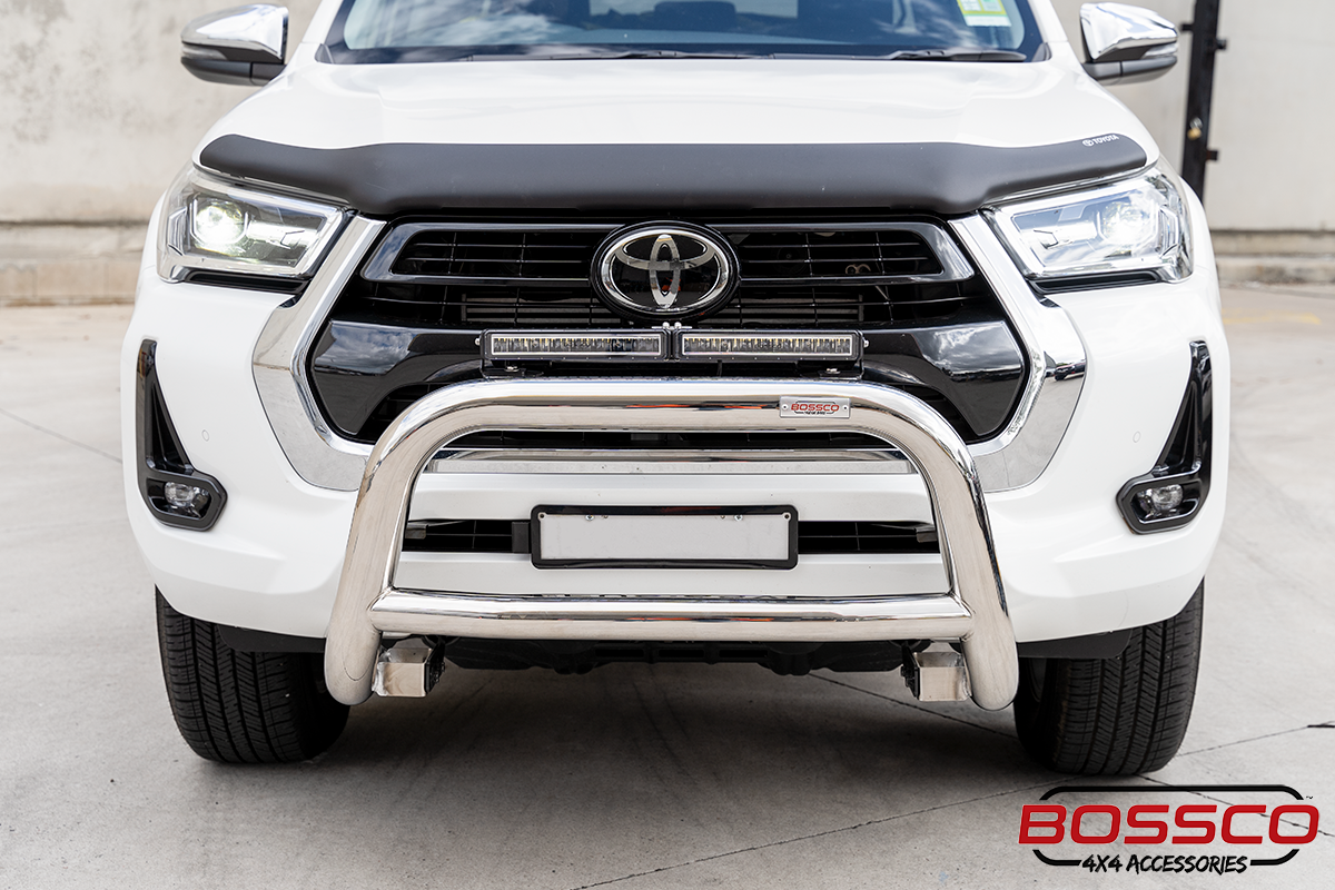 Stainless Steel Low Nudge bar suitable for Toyota Hilux 2020 - 2024