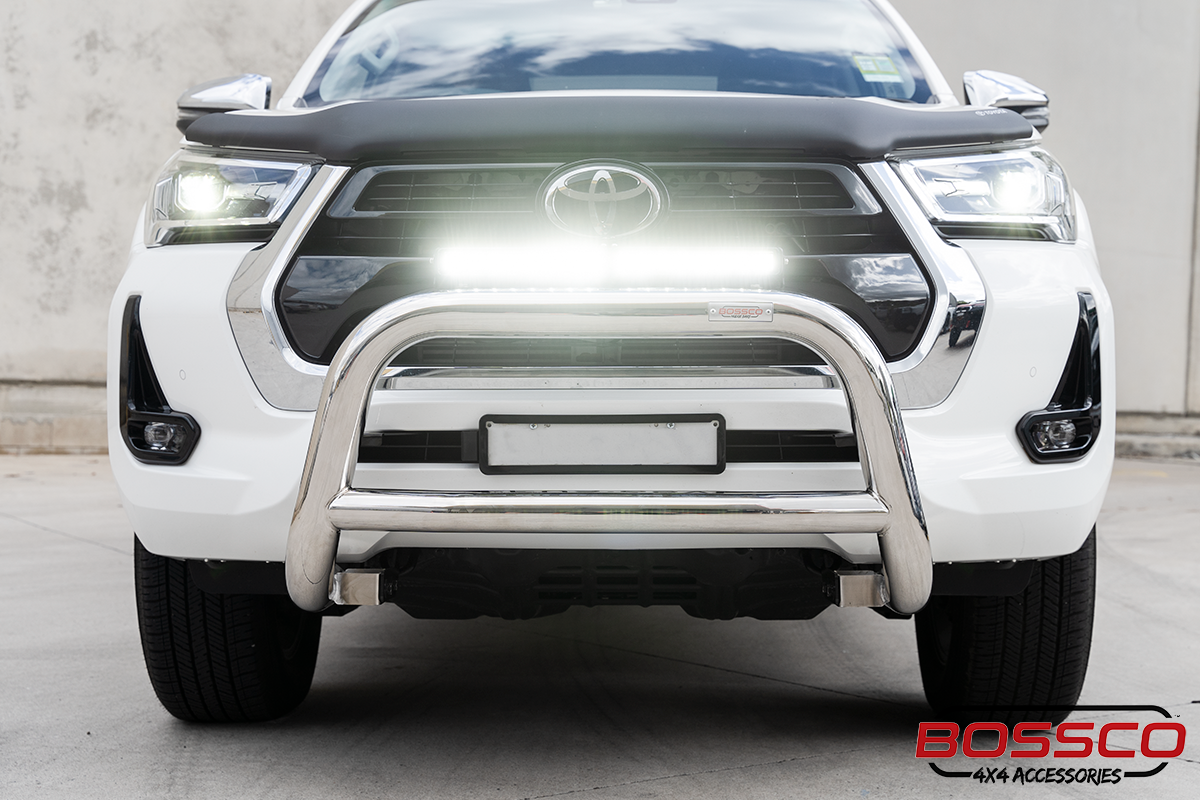Stainless Steel Low Nudge bar suitable for Toyota Hilux 2020 - 2024