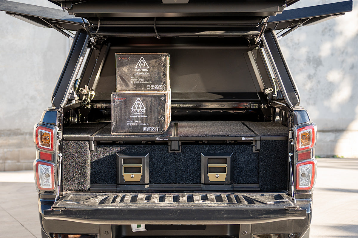 Dual Drawer Ute Tub Drawer System for Holden Colorado RG 2012-2022