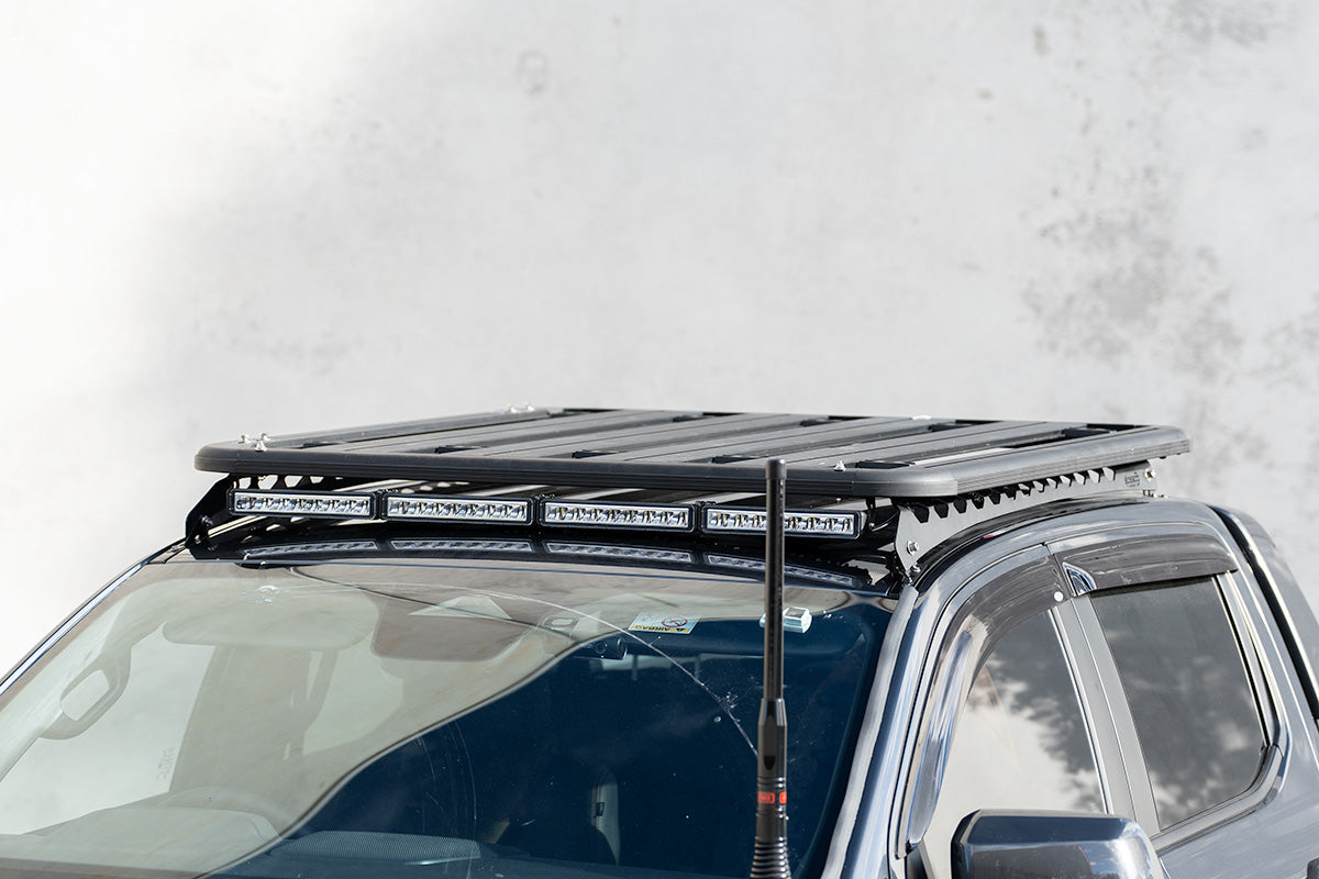 Aluminium Flat Roof Platform Basket (Flat) 1350x1250mm Suitable For NEXT GEN Ford Ranger Wildtrak 2022-2025