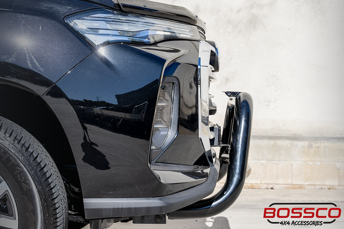 Black Aluminium Alloy Nudge Bar suitable for LDV T60 Max 2021-2025