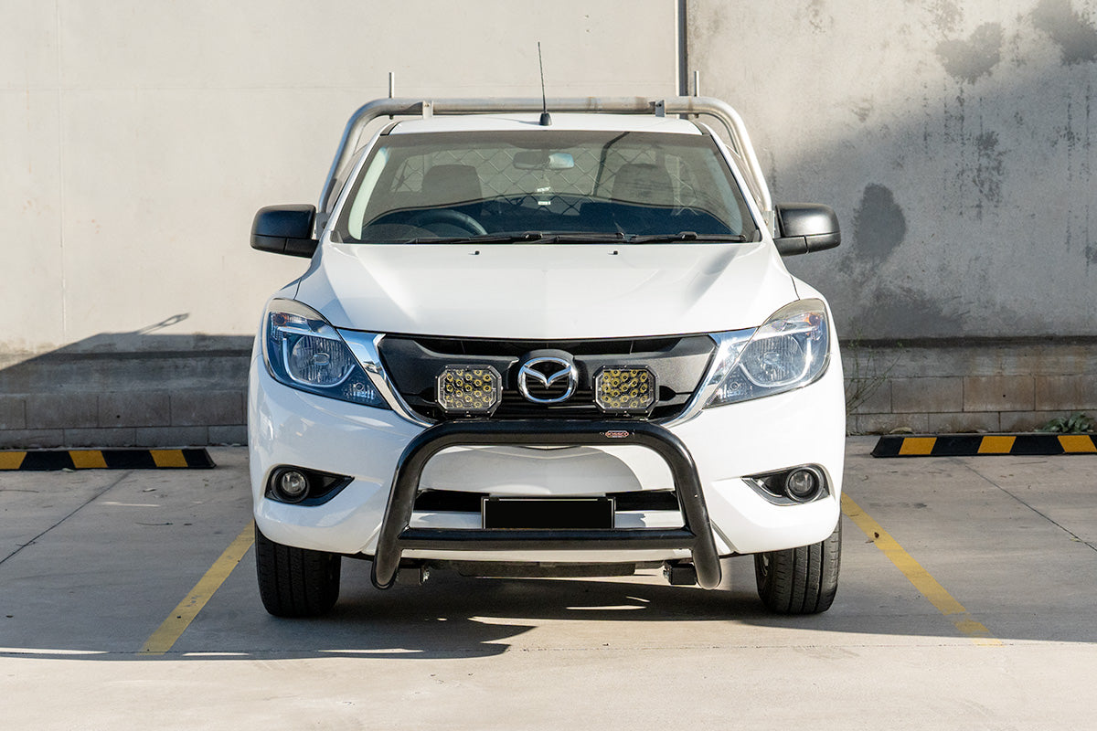BLACK LOW Nudge Bar suitable for Mazda BT-50 2012-2020