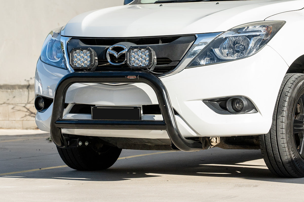 BLACK LOW Nudge Bar suitable for Mazda BT-50 2012-2020