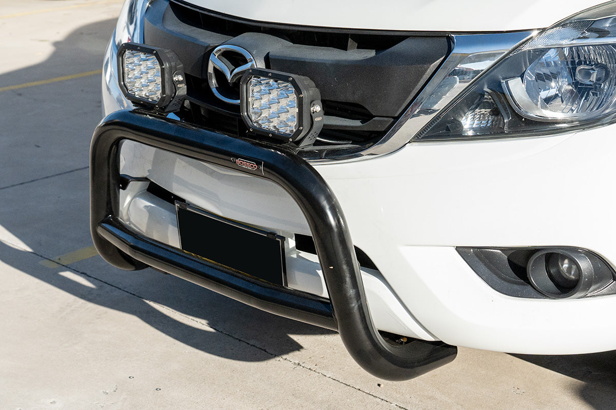 7" RECTANGLE LED Driving Lights with DRL | 1 Lux @ 688m | 9500 Lumens | IP67 Rated - Pair W/ Harness