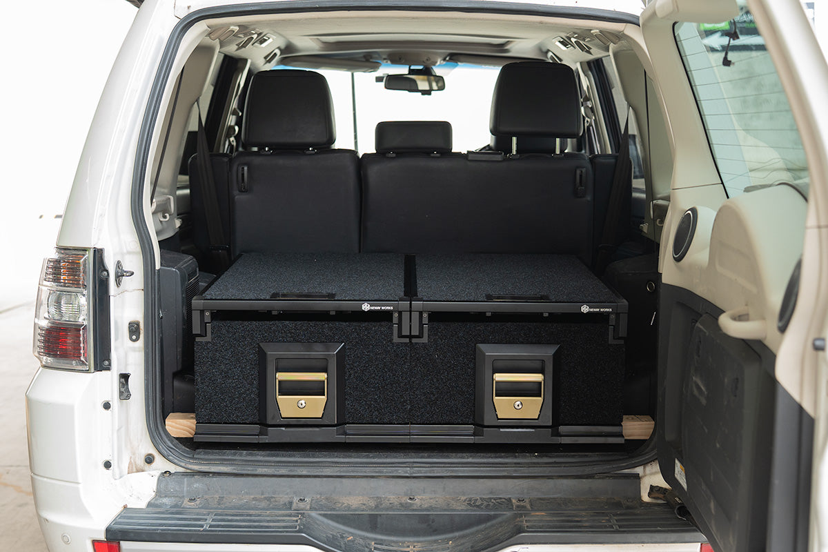 Dual Drawer System For Mitsubishi Pajero 4th Gen 2006-2021