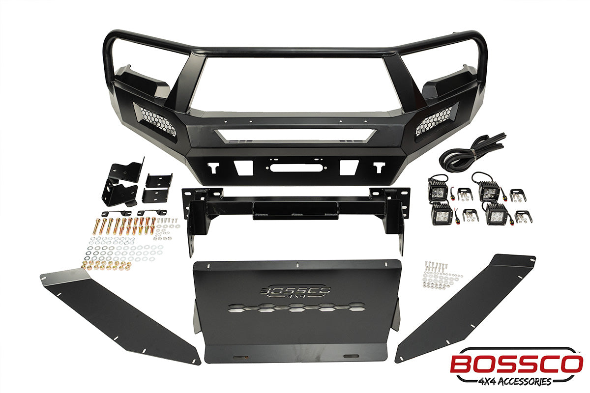 BOSSCO BULLBAR Bumper Replacement Bull bar Suitable For Toyota Hilux GR Sport 2023-2025