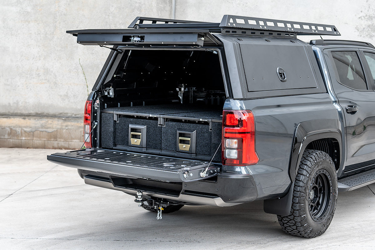 BCX-R 'The Essentials' Aluminium Canopy & Dual Drawers Package