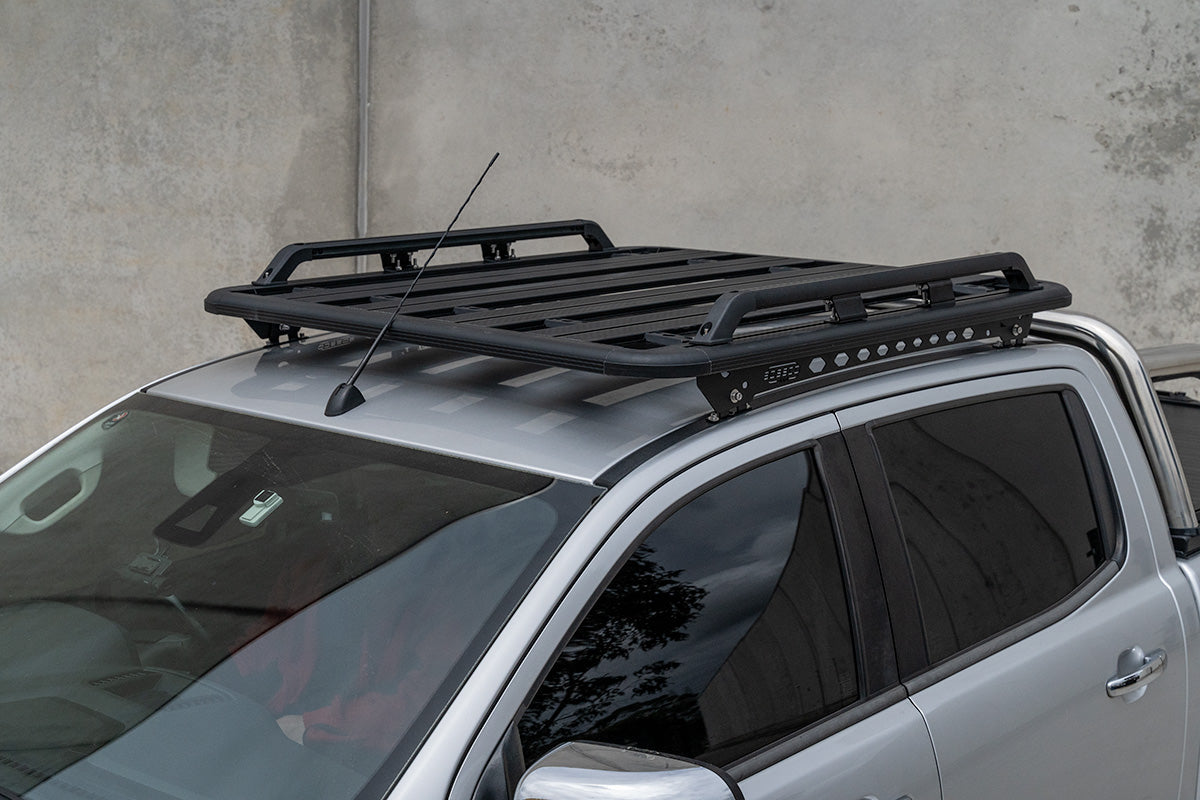 Aluminium Flat Roof Platform Basket (Flat) 1350x1250mm Suitable For Ford Ranger PX Wildtrak 2012-2022