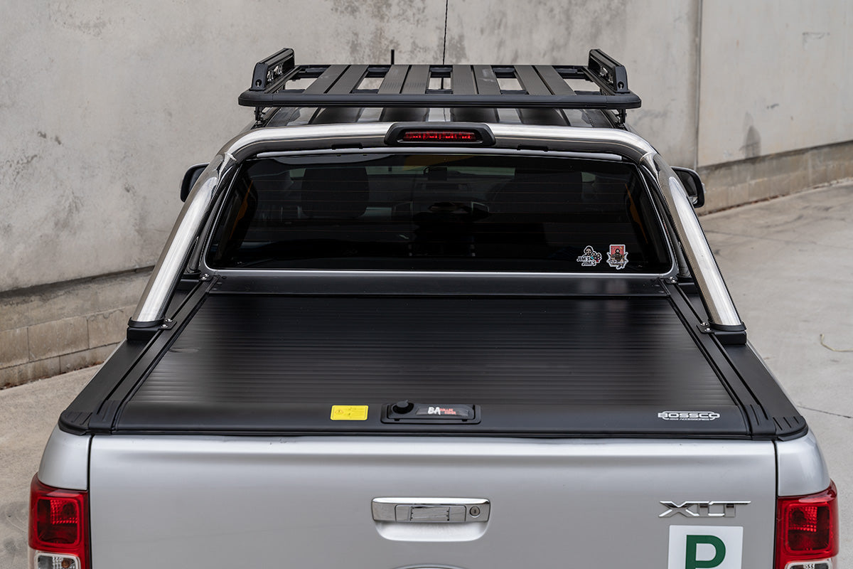 Aluminium Flat Roof Platform Basket (Flat) 1350x1250mm Suitable For Ford Ranger PX Wildtrak 2012-2022