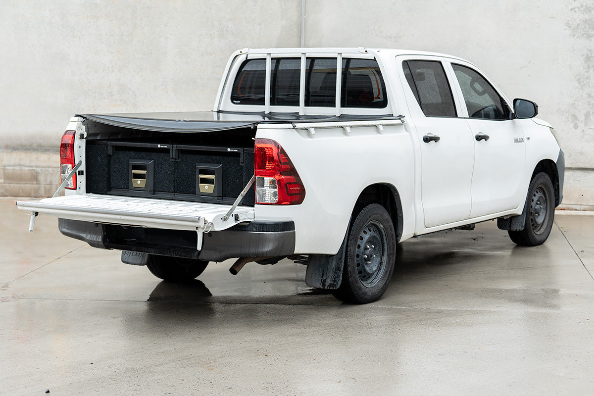 Dual Drawer Ute Tub Drawer System for Toyota Hilux 2015+ J DECK