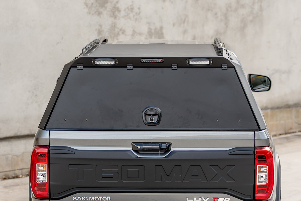 BCX-R Black Aluminium Tub Canopy Suitable For LDV T60 Max 2022-2025