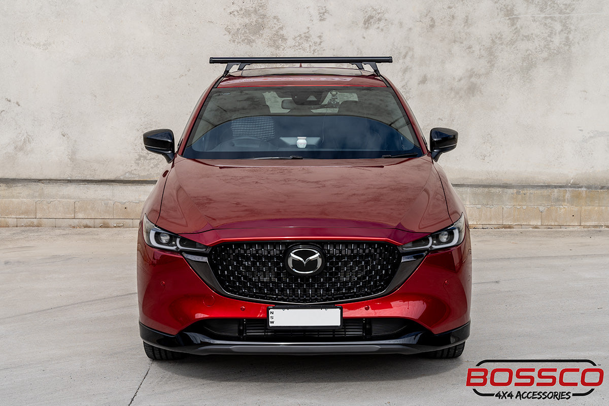 Black Roof Racks Suitable for Mazda CX-5 2017-2024