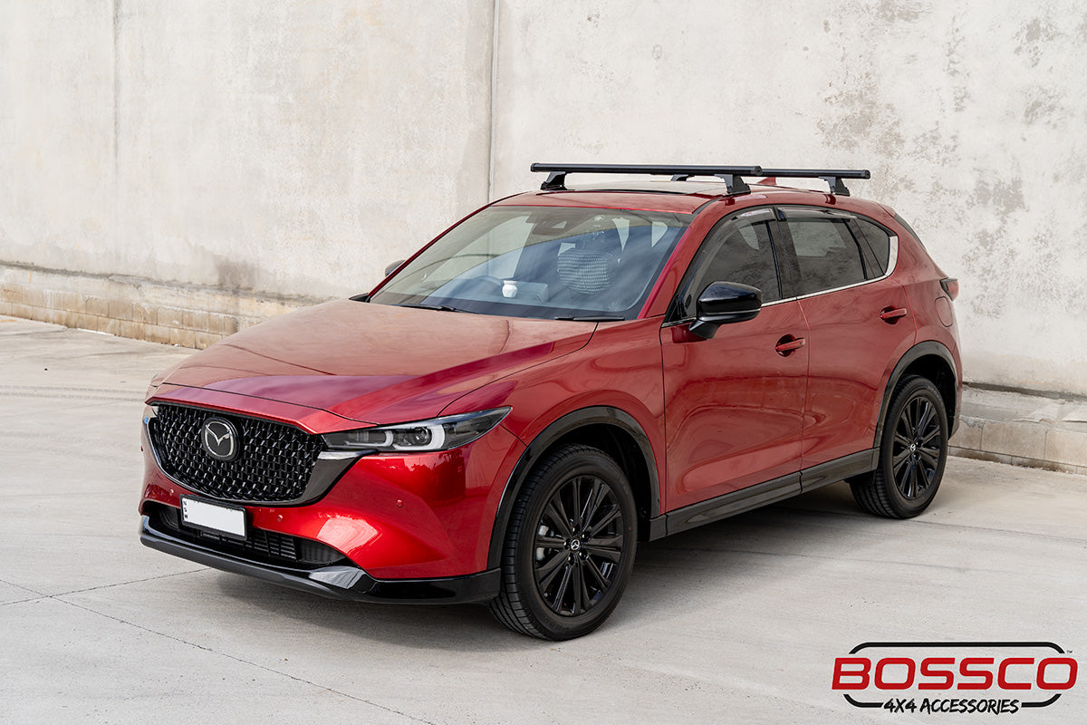 Black Roof Racks Suitable for Mazda CX-5 2017-2024