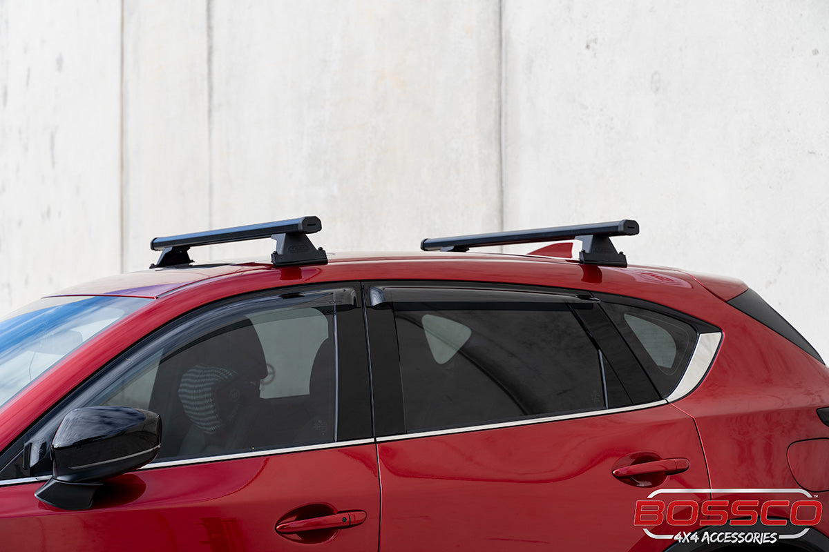 Black Roof Racks Suitable for Mazda CX-5 2017-2024