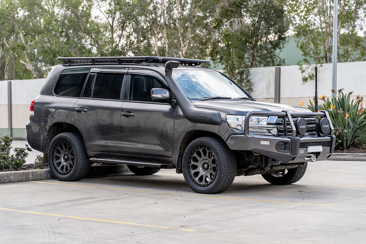 Aluminium Flat Roof Platform 2200x1425mm With Backbone Brackets Suitable For Toyota Landcruiser 200s 2007-2022