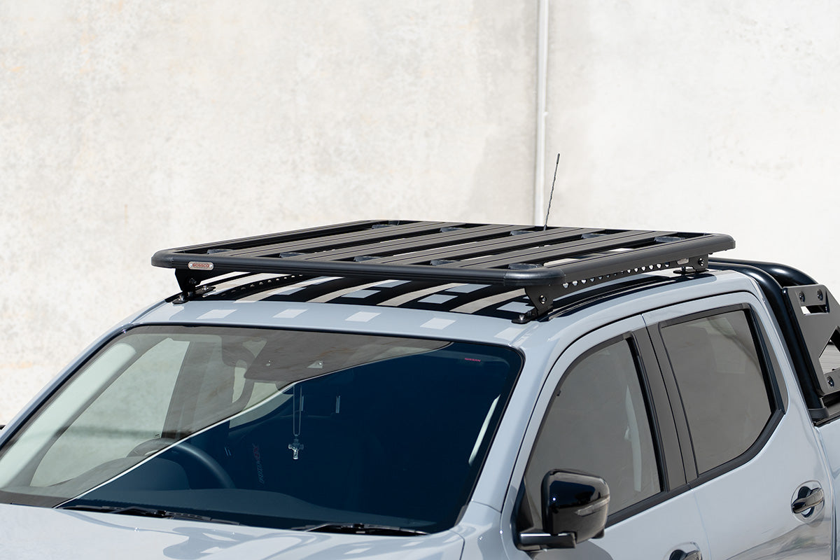Aluminium Roof Platform Basket Tray (Flat) 1350x1250mm V2 Suitable For Nissan Navara NP300 D23 Series (Model years 2015 to 2025)