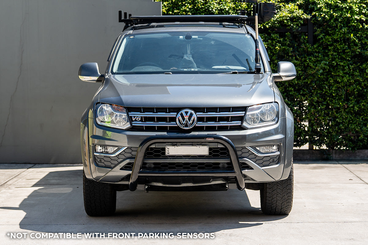 Black Low Nudge bar suitable for Volkswagen Amarok 2010-2022