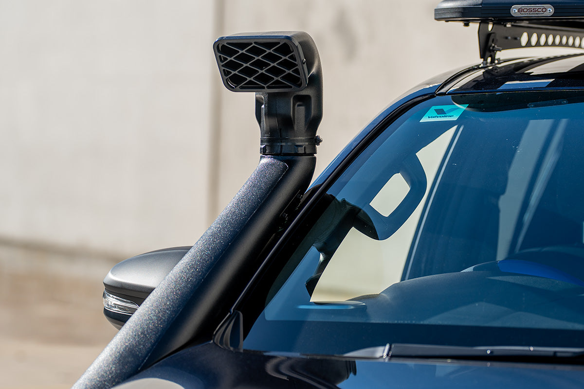 Black Snorkel Air Intake Kit suitable for Toyota Hilux 2.8L 2015+