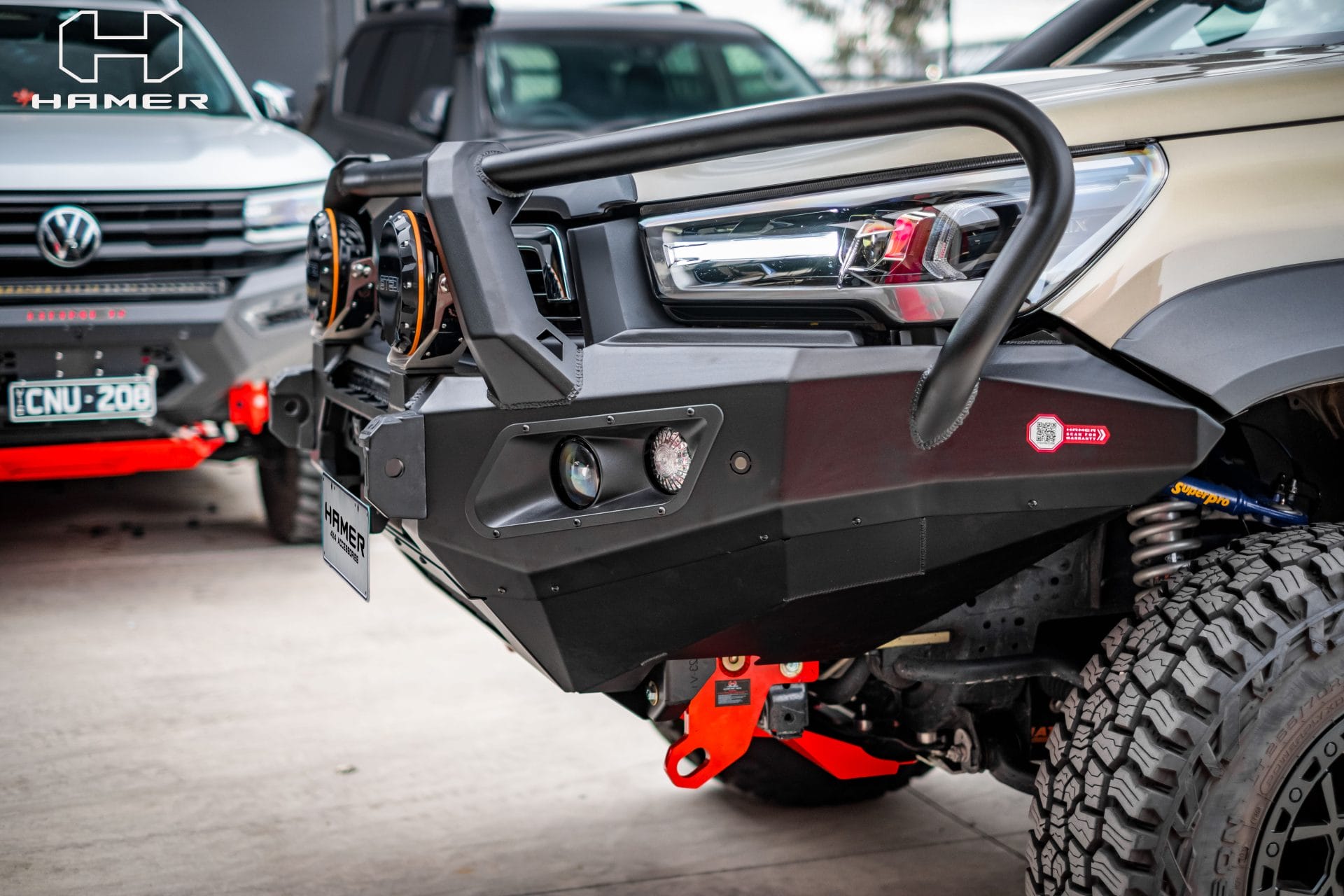 King series plus bull bar for Toyota Hilux Rogue (2022 – Present)