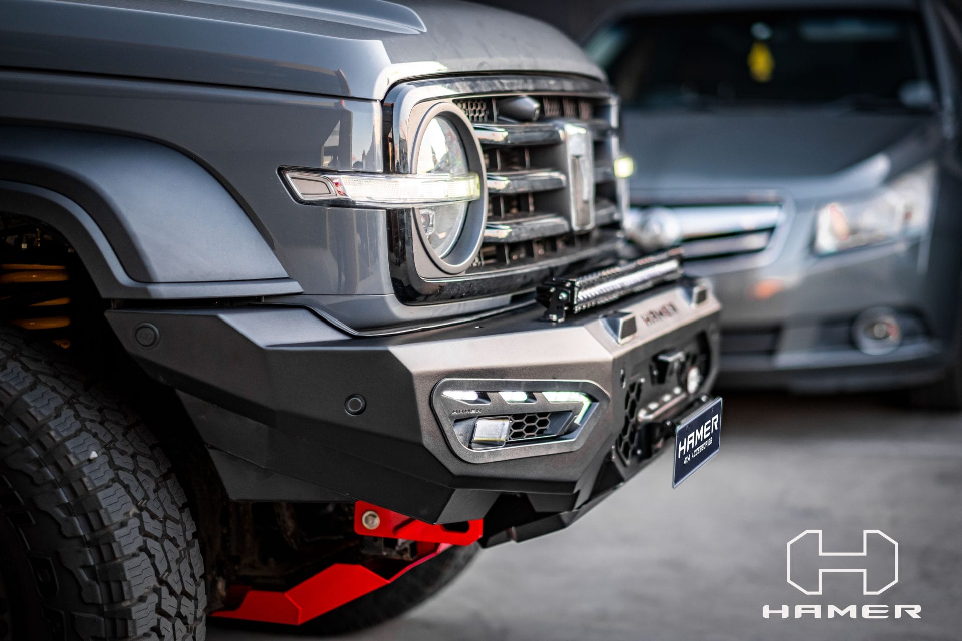 Atlas series bull bar for GWM Tank 300 (2023 – Present)