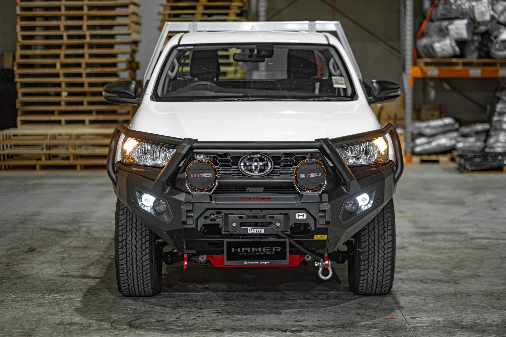 King series Plus bull bar for Toyota Hilux (2024 – Present)