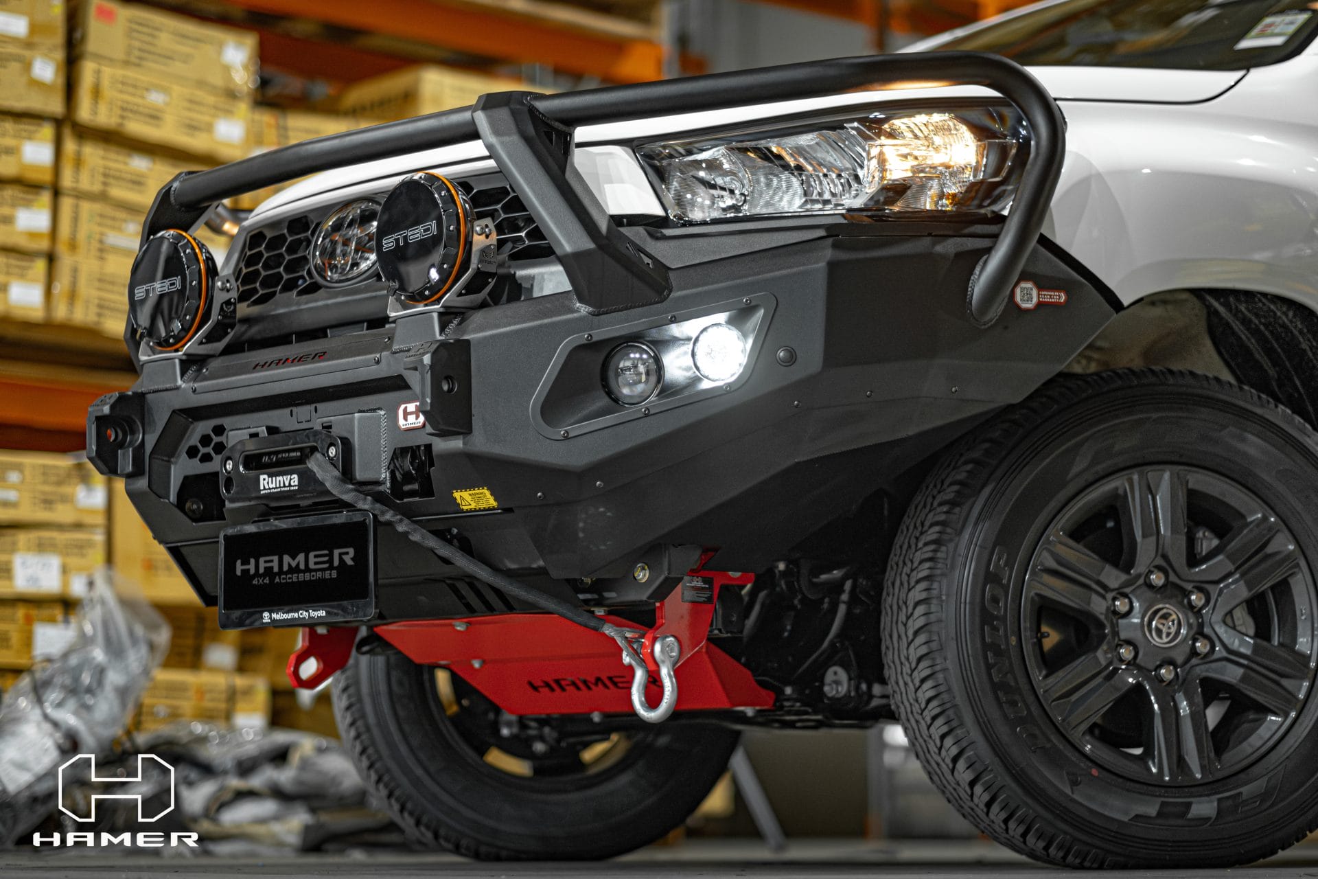 King series Plus bull bar for Toyota Hilux (2024 – Present)