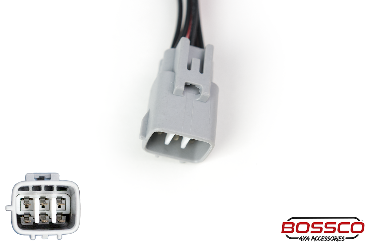 Headlight High Beam Adaptor Piggy Back for Isuzu D-Max RG 2019-2023