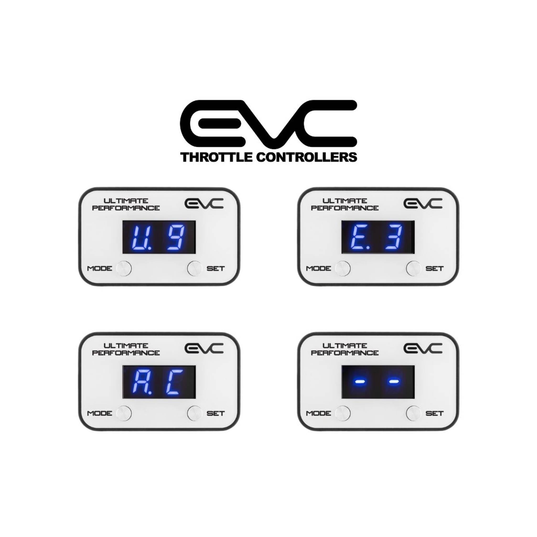Ultimate9 Evc Throttle Controller for Volkswagen Caddy (2004 - 03/2021), Tiguan (09/2007 - on), Golf (10/2003 - on), Passat (03/2006 - on), EOS (06/2006 - 2016), Scirocco (11/2009 - 11/2017), Polo (01/2014 - 02/2018), Touran (12/2005 - 05/2010), Beetle...