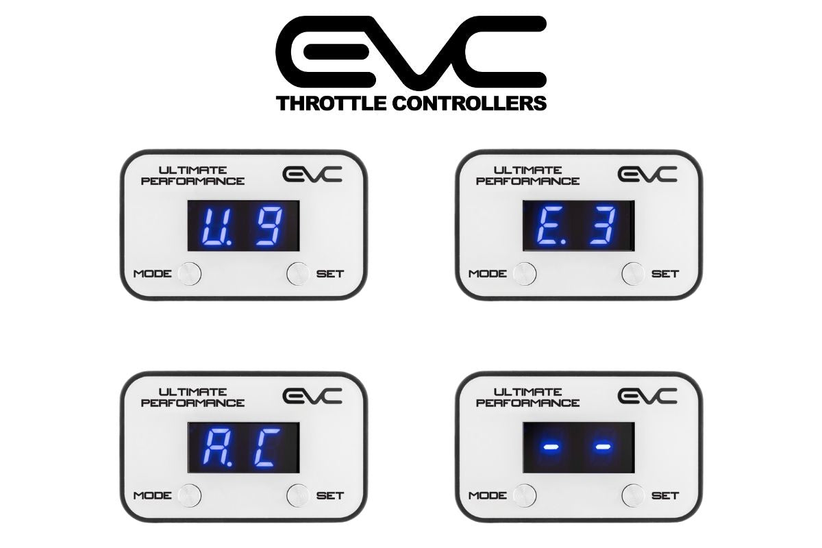 Ultimate9 Evc Throttle Controller for Ford Everest (07/2015 - on), Ranger (01/2011 - 06/2022), Explorer (10/2001 - 01/2018), Transit (02/2014 - on), Mustang (08/2014 - 06/2018), Mazda BT-50 (11/2011 - 10/2020), Jaguar XE (08/2015 - 01/2019), Land Rover...
