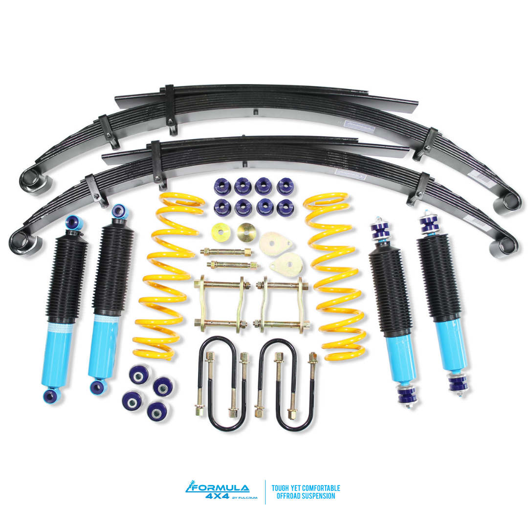 FORMULA 2 Inch Lift Kit for TOYOTA LC79 / LC78 2007 ON No Extra  Front Load and 0-150KG  Rear Load
