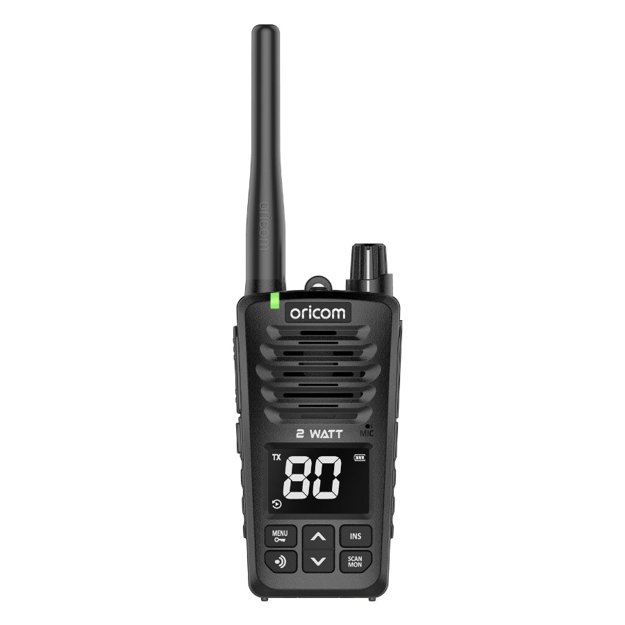Oricom 2 Watt Floating Handheld IPX7 UHF CB Radio