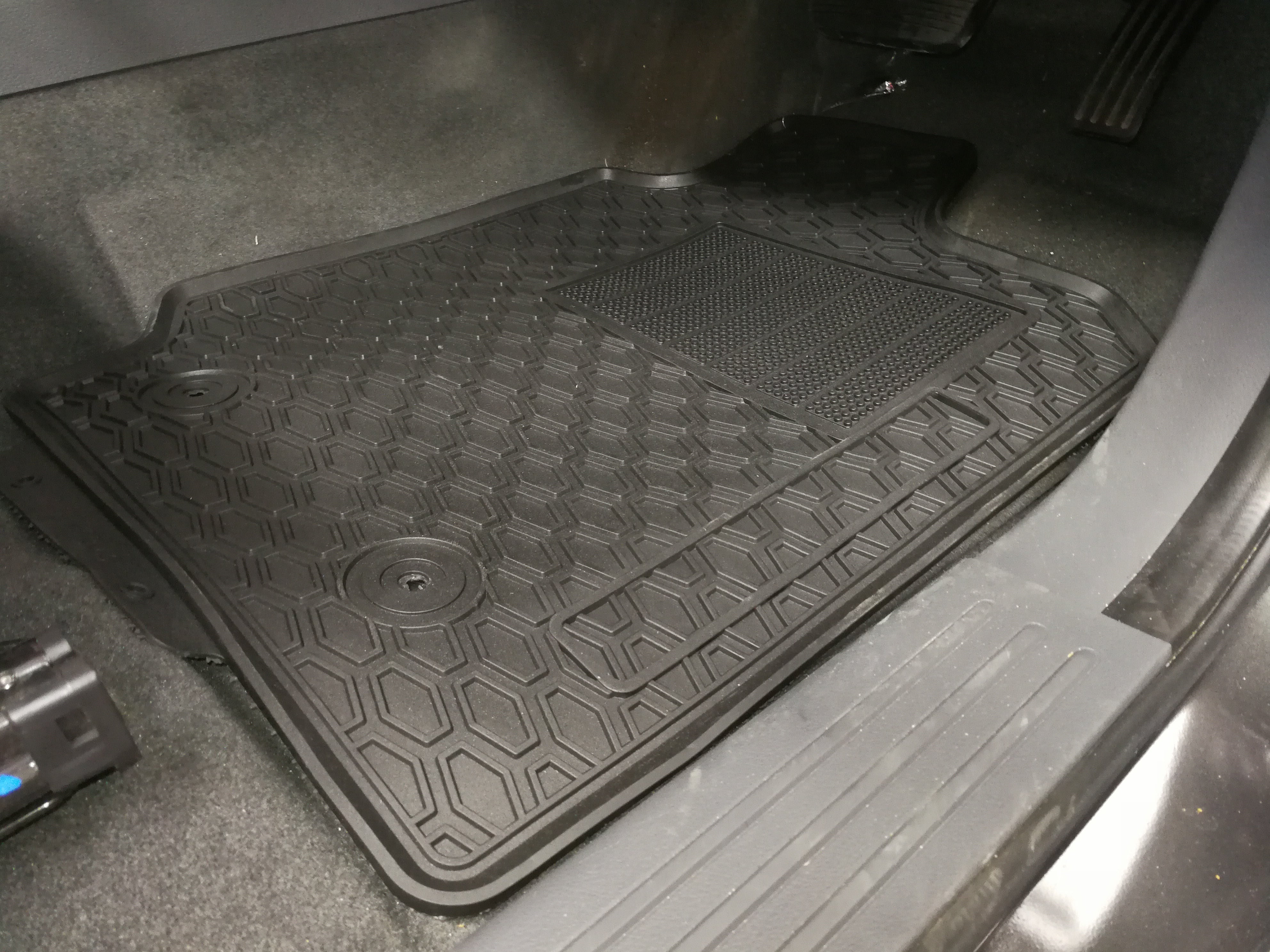 All Weather Rubber Floor Mats suitable for Ford Ranger PX|PX MKII Extended Cab 2012-2020 - RUNOUT