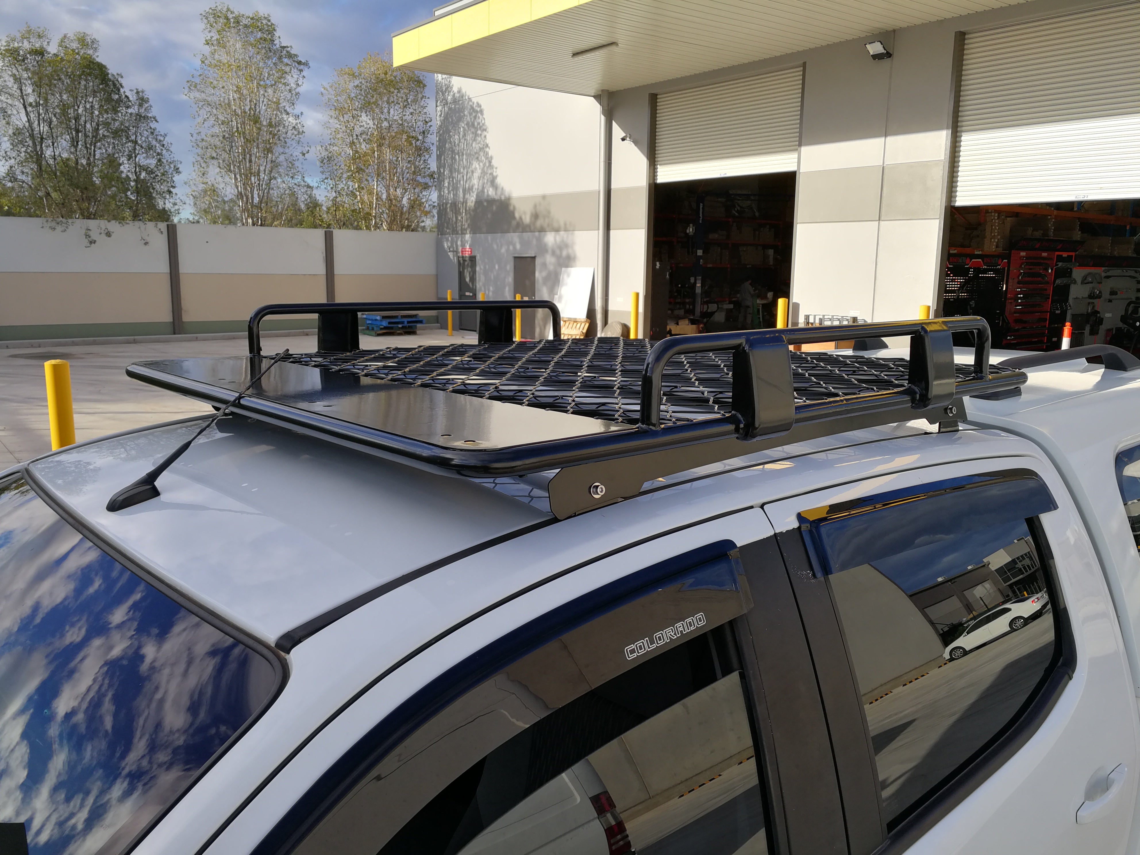 Aluminium Roof Tradesman / Roof Basket (Side Fenders) suitable for Ute