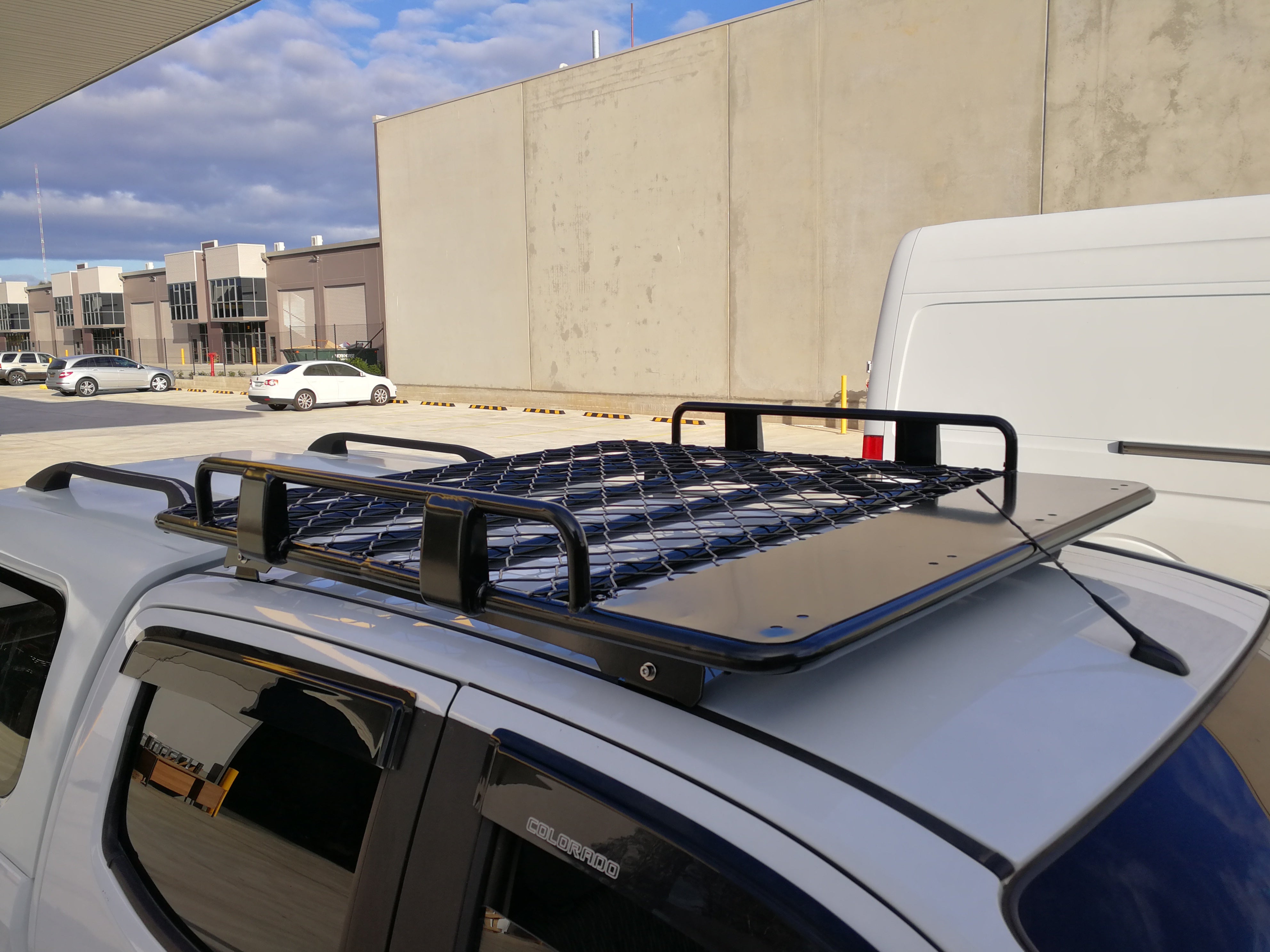 Aluminium Roof Tradesman / Roof Basket (Side Fenders) suitable for Ute