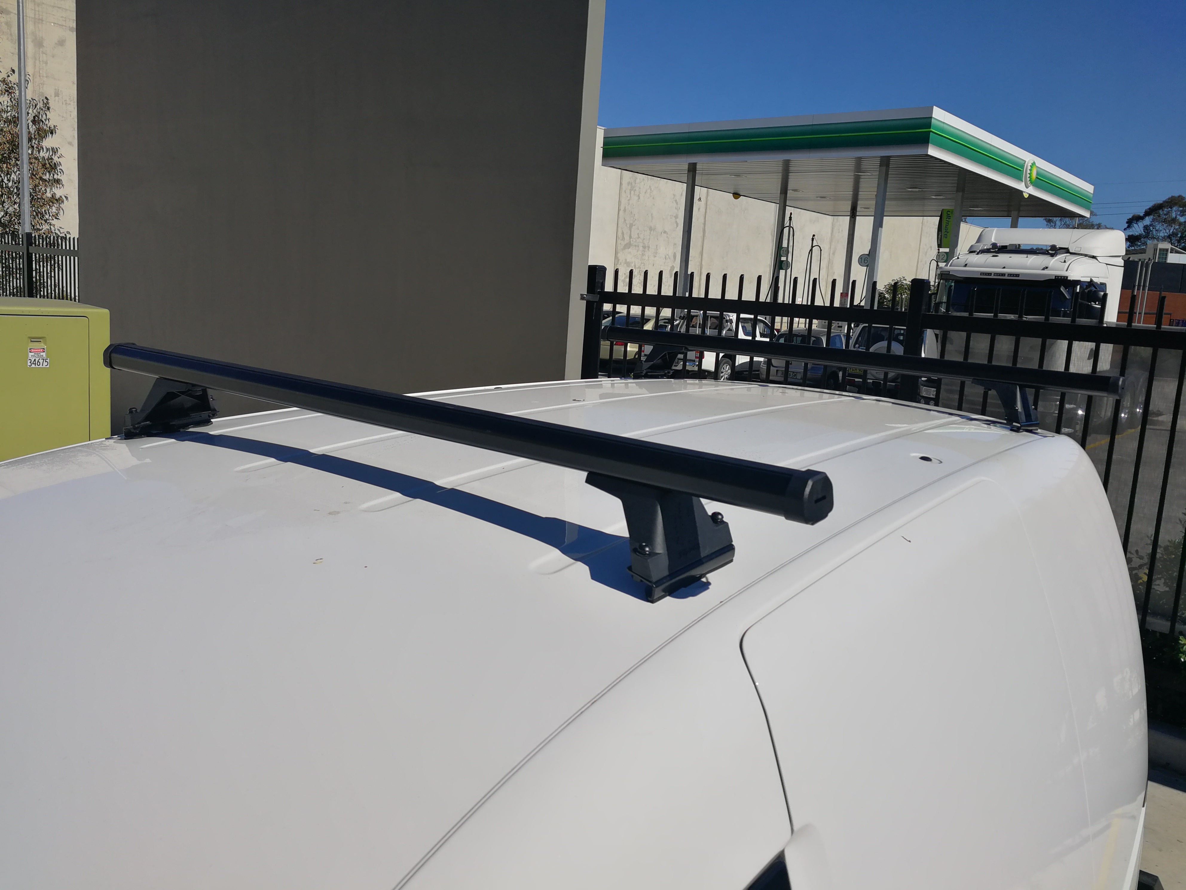Black Heavy Duty Roof Racks suitable for all Utes