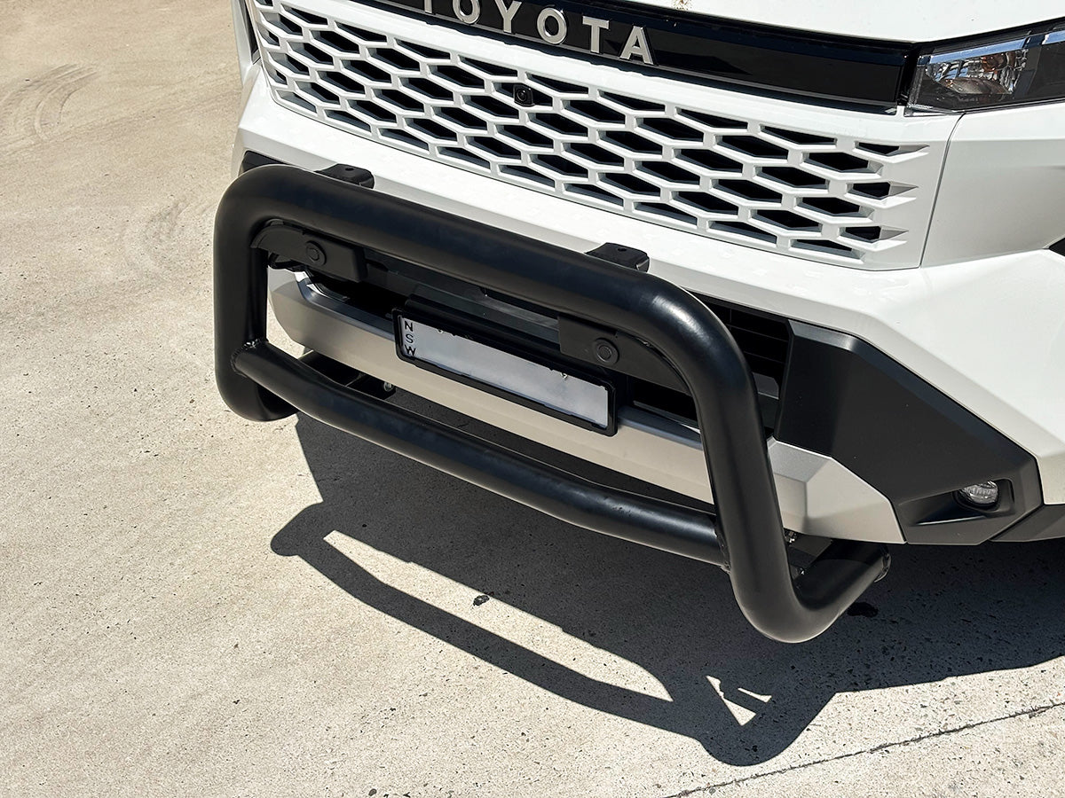 Black Alloy Nudge bar suitable for Toyota Hilux 2026 - ON