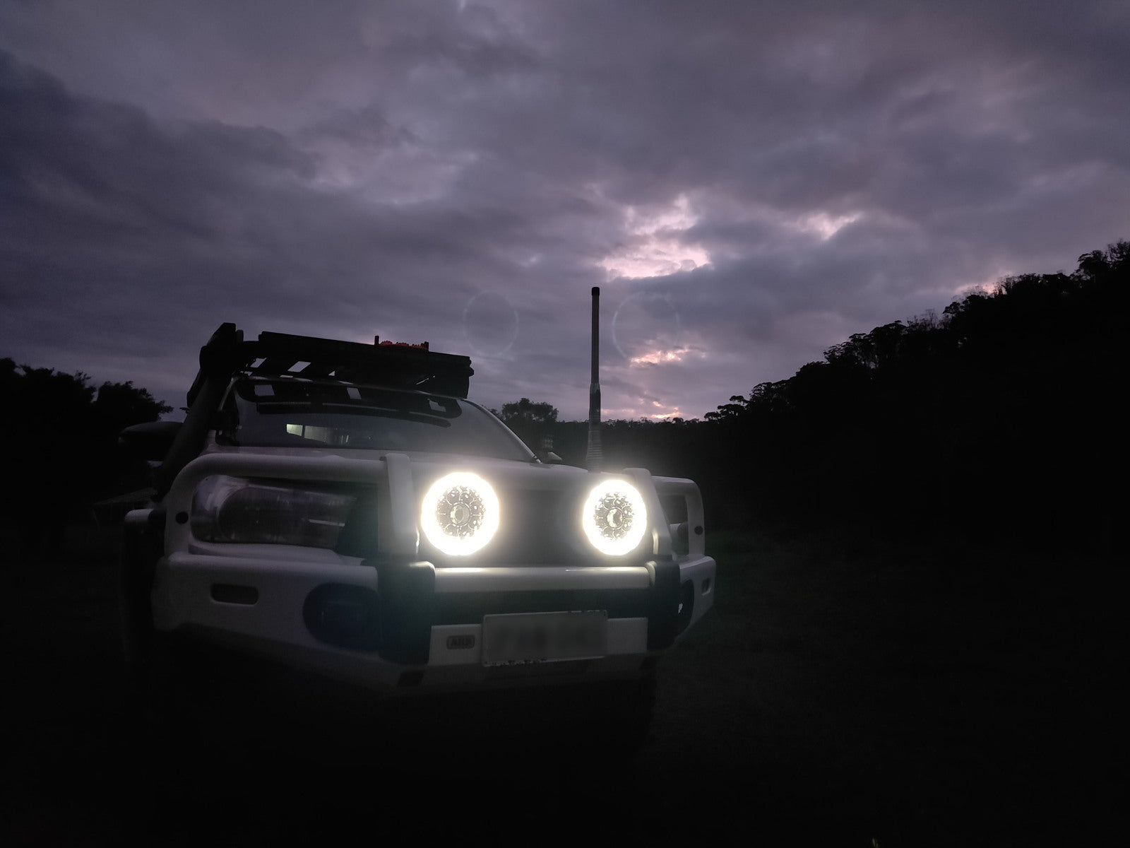 9" Laser LED Driving Lights with DRL | 1 Lux @ 2018m | 16600 Lumens | IP68 Rated - Pair w/ Electrical Harness