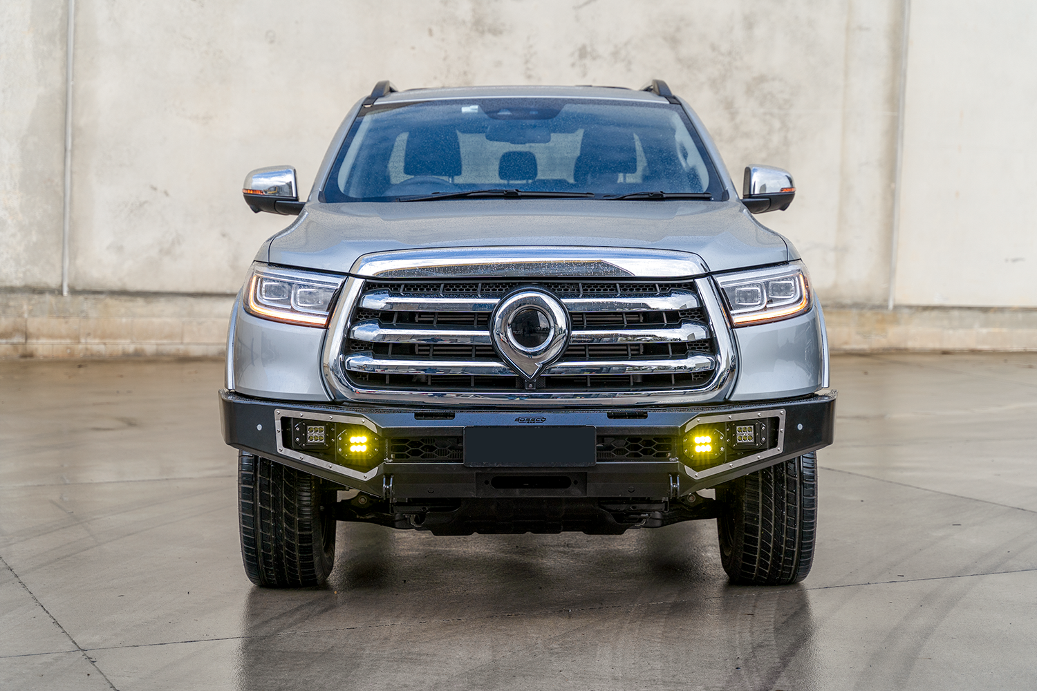 Monster No Loop Full Bumper Replacement Bullbar Suitable For GWM Great Wall Cannon NPW 2020-2023