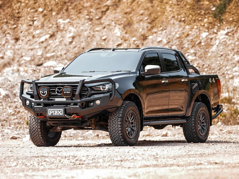 Genesis Loop Bar (Black Recovery Points & Bash Plate) for Mazda BT-50 (7/2020+)