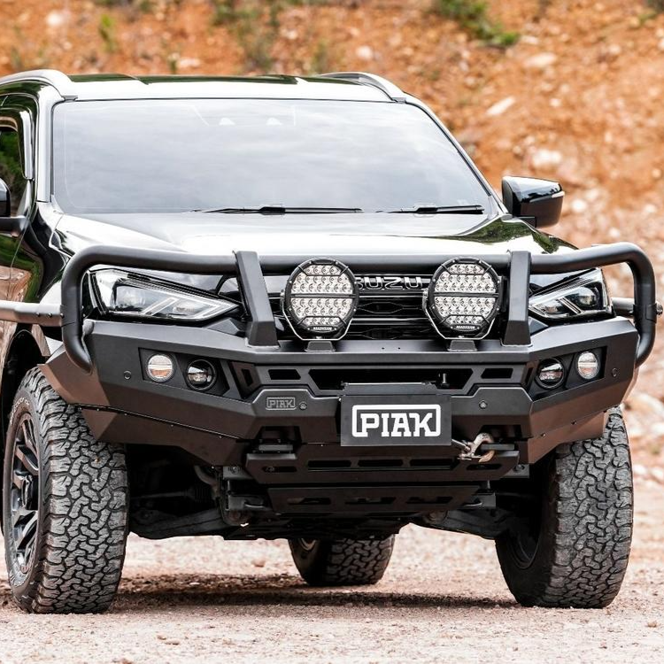Genesis Loop Bar (Black Recovery Points & Bash Plate) for Isuzu MU-X (6/2021+)