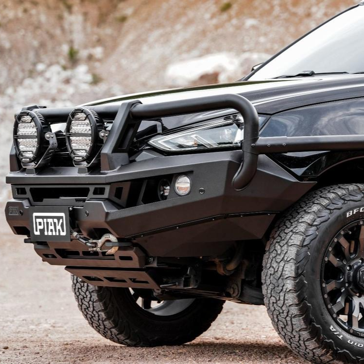 Genesis Loop Bar (Black Recovery Points & Bash Plate) for Isuzu MU-X (6/2021+)