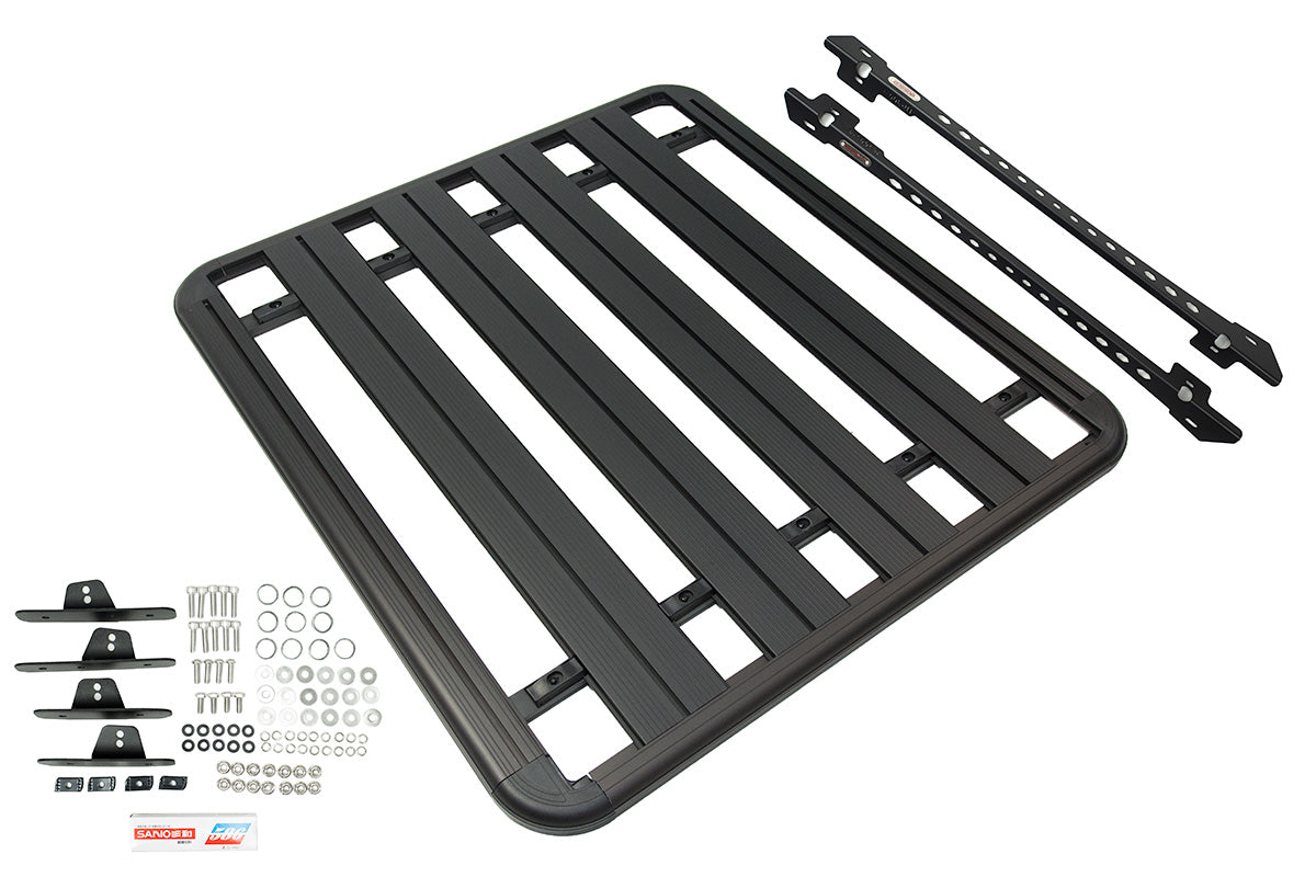 Aluminium Roof Platform Basket Tray (Flat) 1350x1250mm V2 Suitable For Nissan Navara NP300 D23 Series (Model years 2015 to 2025)