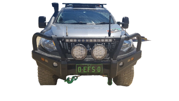 EFS Stockman Full Bumper Replacement Bullbar Suitable For Mitsubishi Triton MQ 2015-2019