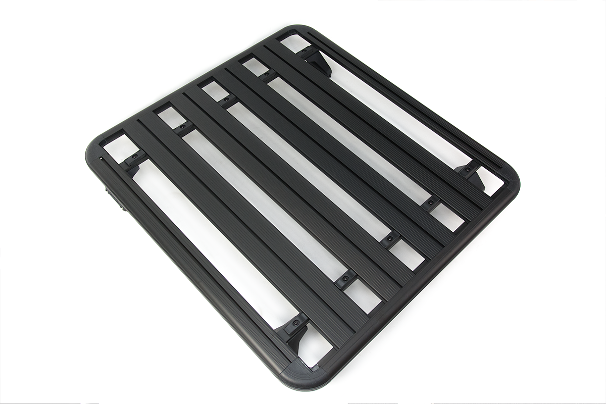 Suzuki Jimny GJ Series Aluminium Flat Roof Platform Basket (Flat) 1425x1350mm with 6" Gutter Mount Bracket