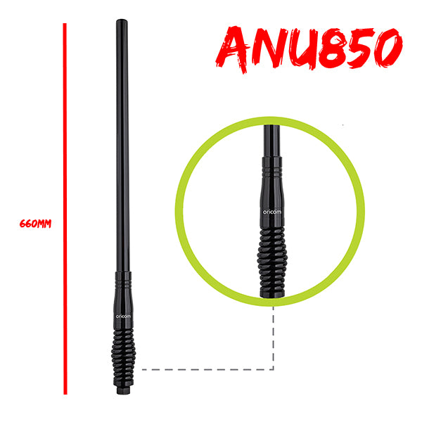 TOURER PACK: Oricom UHF182X Dual Antenna 5 Watt UHF CB Radio + ANU800 & ANU850 Antenna Pack