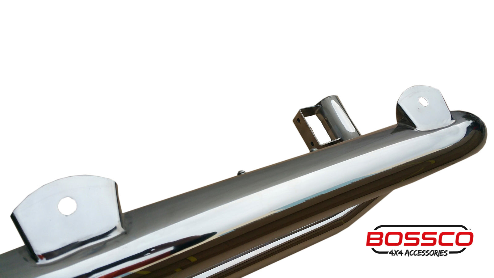 Stainless Steel Nudge Bar suitable for Nissan Navara D40 2005-2014 - Spain Built